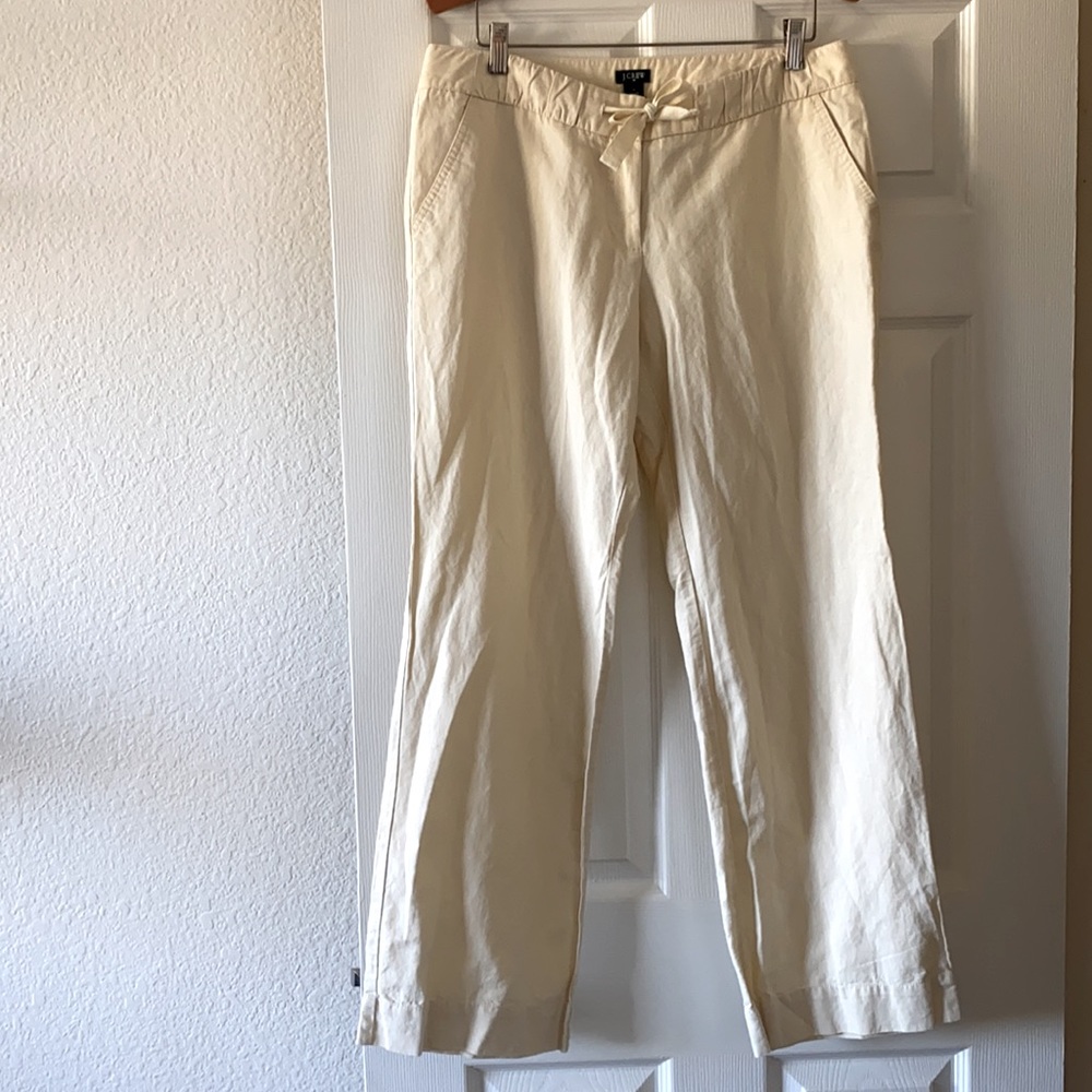 J. Crew Linen Pants
